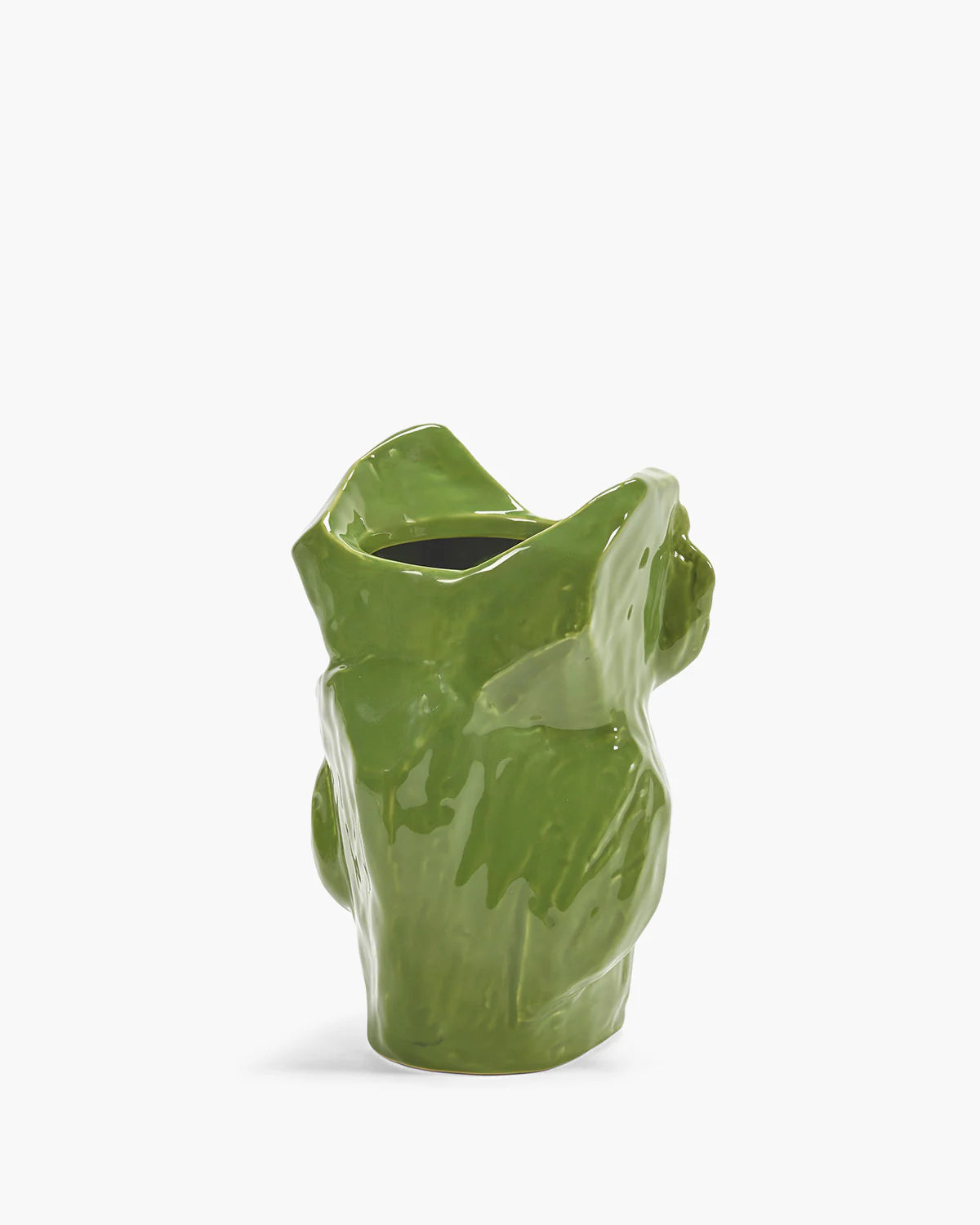 OWL VASE S GREEN AFTER MIDNIGHT