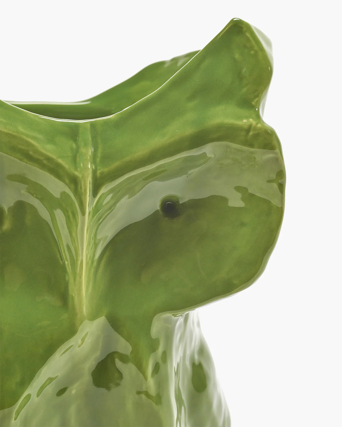 OWL VASE S GREEN AFTER MIDNIGHT