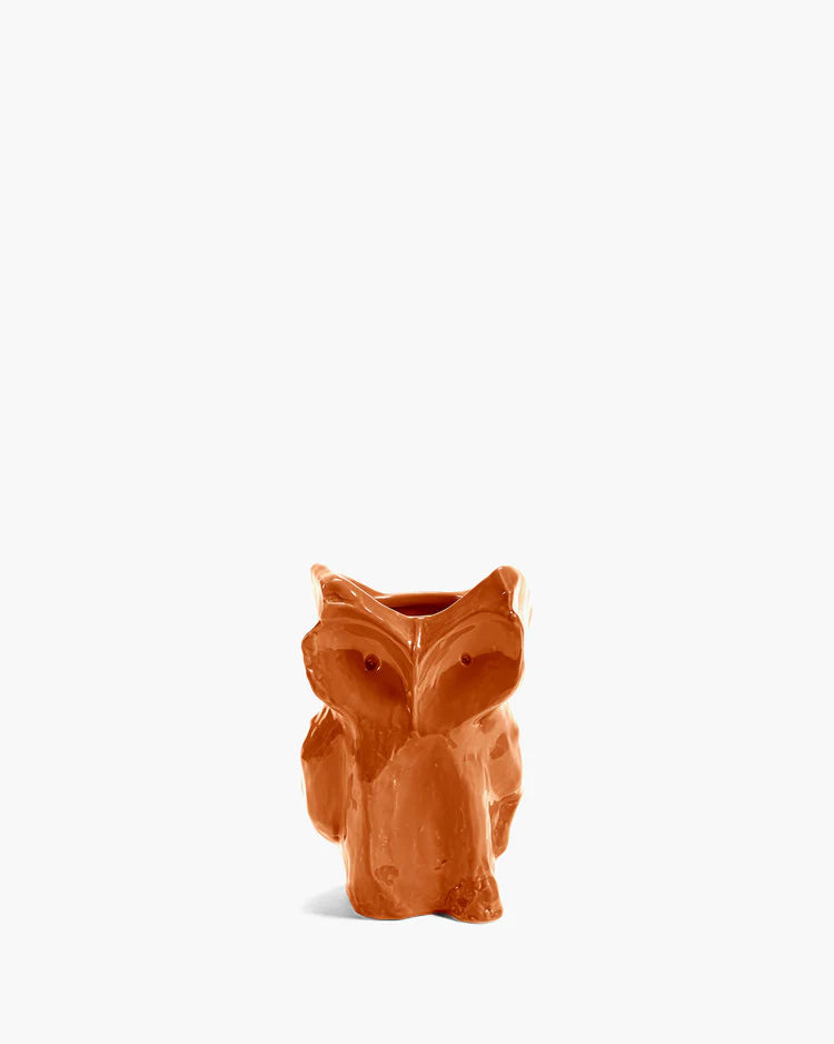 OWL VASE XS ORANGE ORANGE