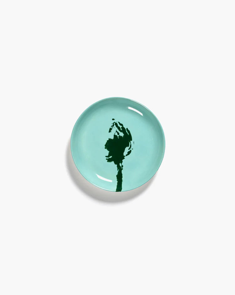 PLATE XS AZURE ARTICHOKE GREEN FEAST