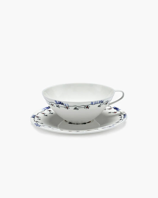 ANAMONE TEACUP + SAUCER