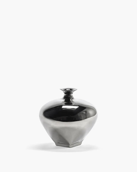 VASE 01 SILVER