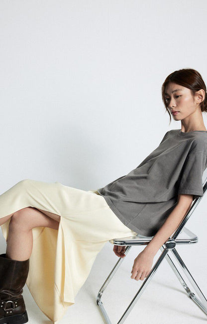 FIZVALLEY T-SHIRT ACIER VINTAGE