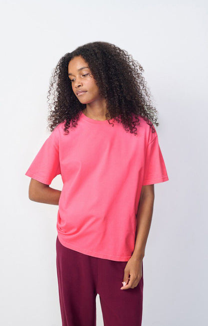 FIZVALLEY T-SHIRT ROSE FLUO