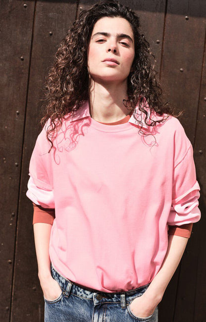 FIZVALLEY T-SHIRT ROSE FLUO