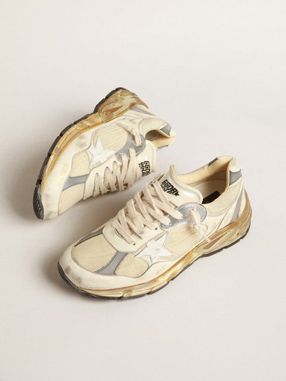 RUNNING DAD NYLON AND NAPPA UPPER WITH TRIMS LEATHER STAR