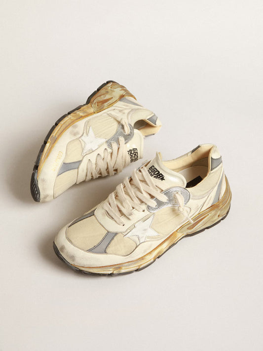 RUNNING DAD NYLON AND NAPPA UPPER WITH TRIMS LEATHER STAR