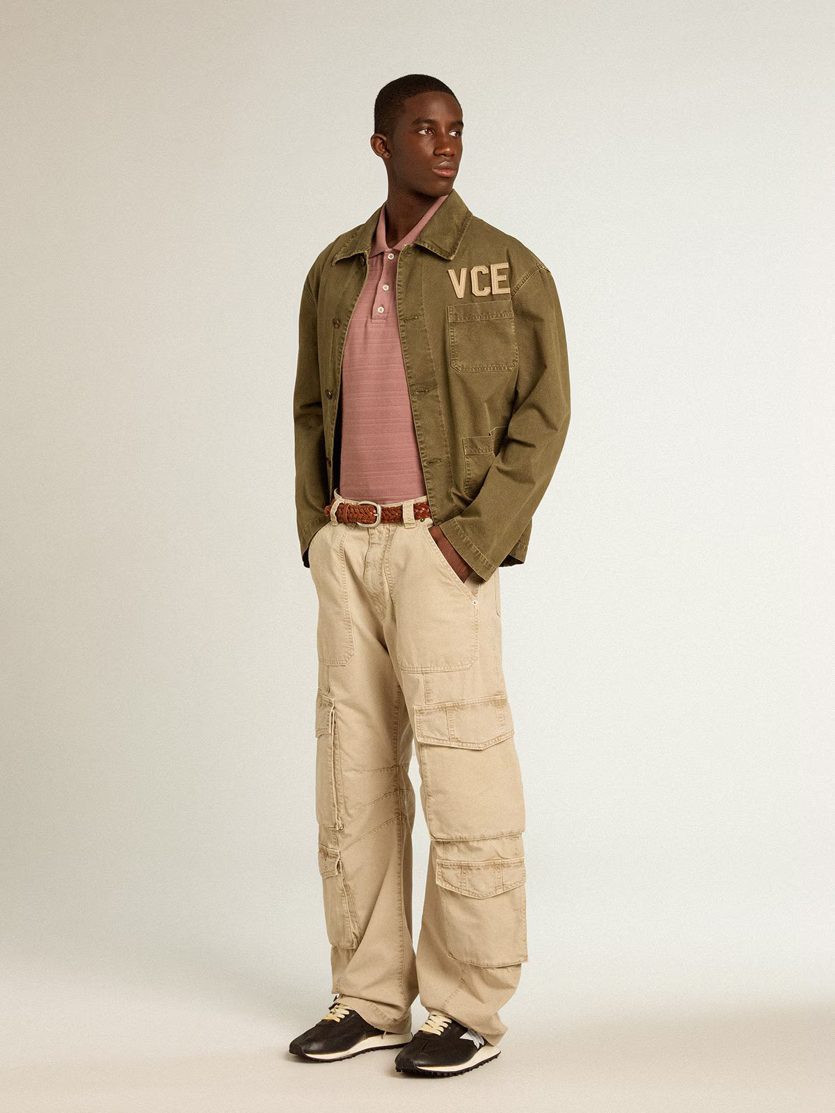 JOURNEY M'S WORK SHIRT COTTON GARMENT DYED KALAMATA