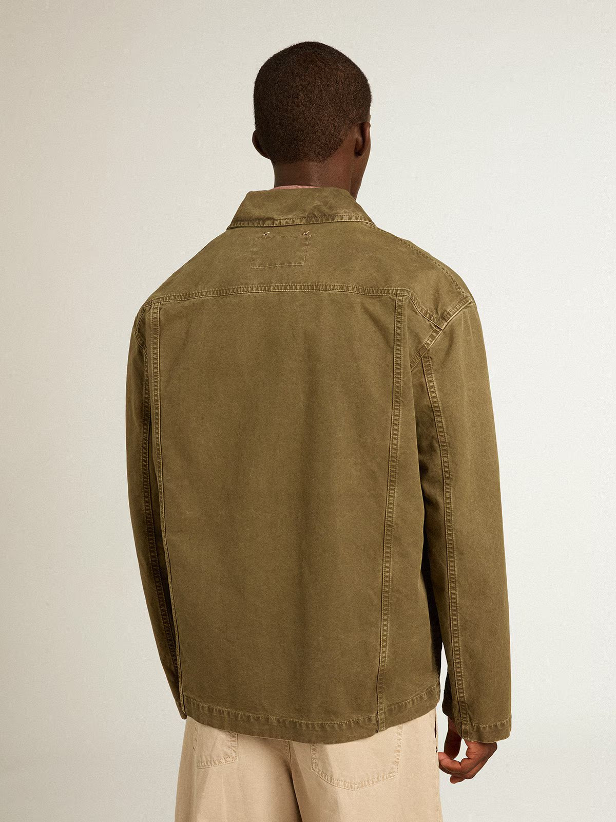 JOURNEY M'S WORK SHIRT COTTON GARMENT DYED KALAMATA