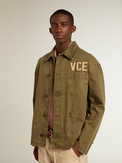 JOURNEY M'S WORK SHIRT COTTON GARMENT DYED KALAMATA