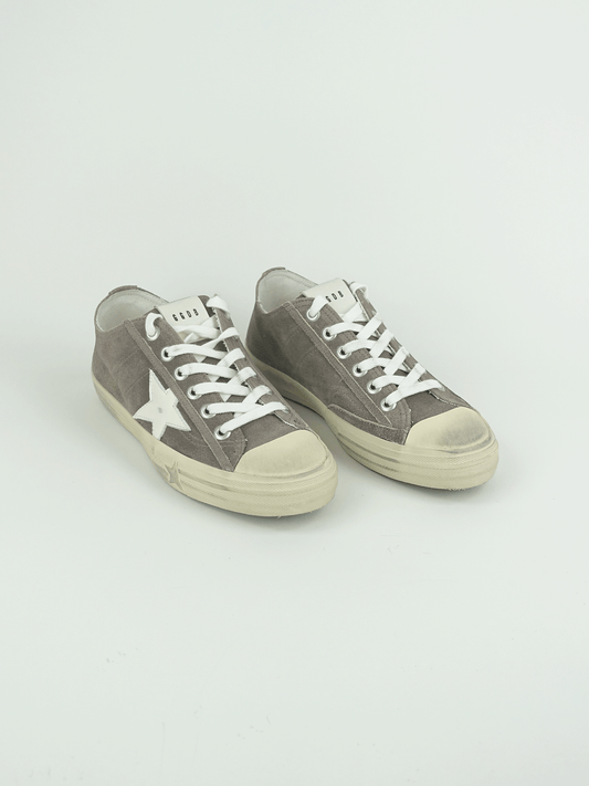 V-STAR 2 WASHED SUEDE UPPER NAPPA STAR CINDER/WHITE
