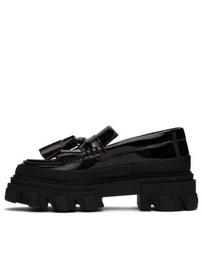 CLEATED LOAFER NAPLACK BLACK