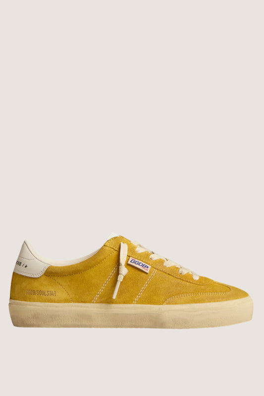 SOUL-STAR SUEDE UPPER BIO BASED HF TONGUE LEATHER HEEL HONEY/MILK