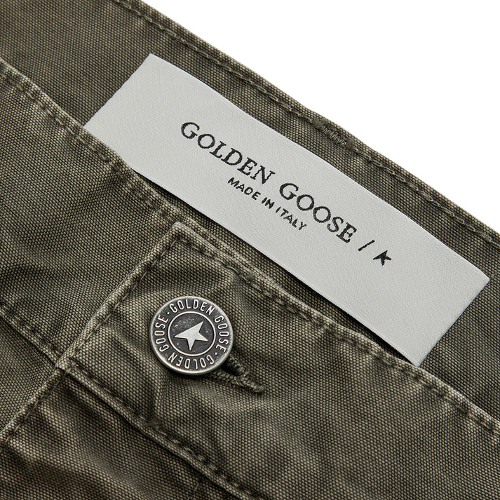 JOURNEY M'S PANT SKATE CARGO COTTON GARMMENT DYED KALAMATA
