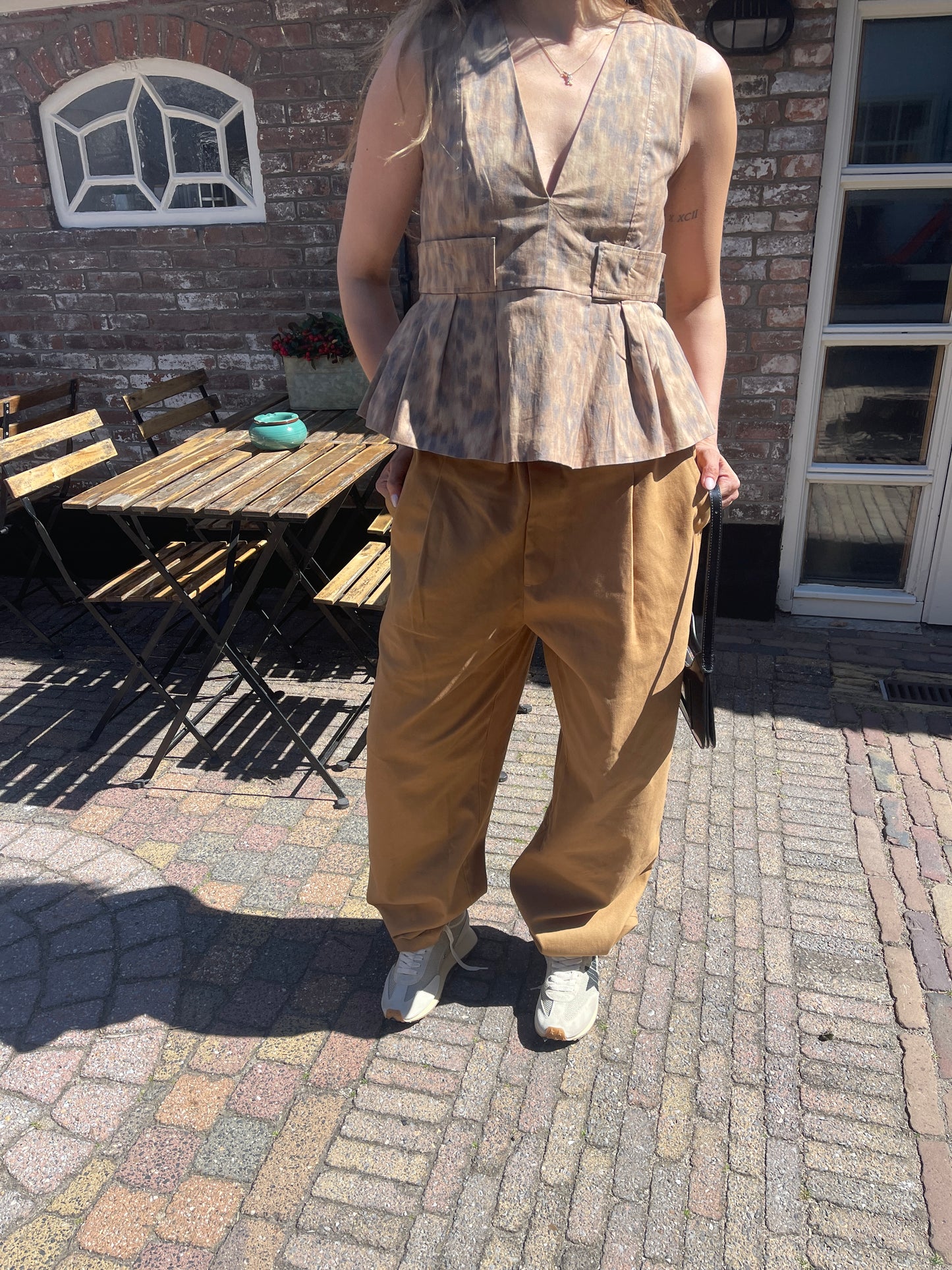 UTILITY PANTS CAMEL