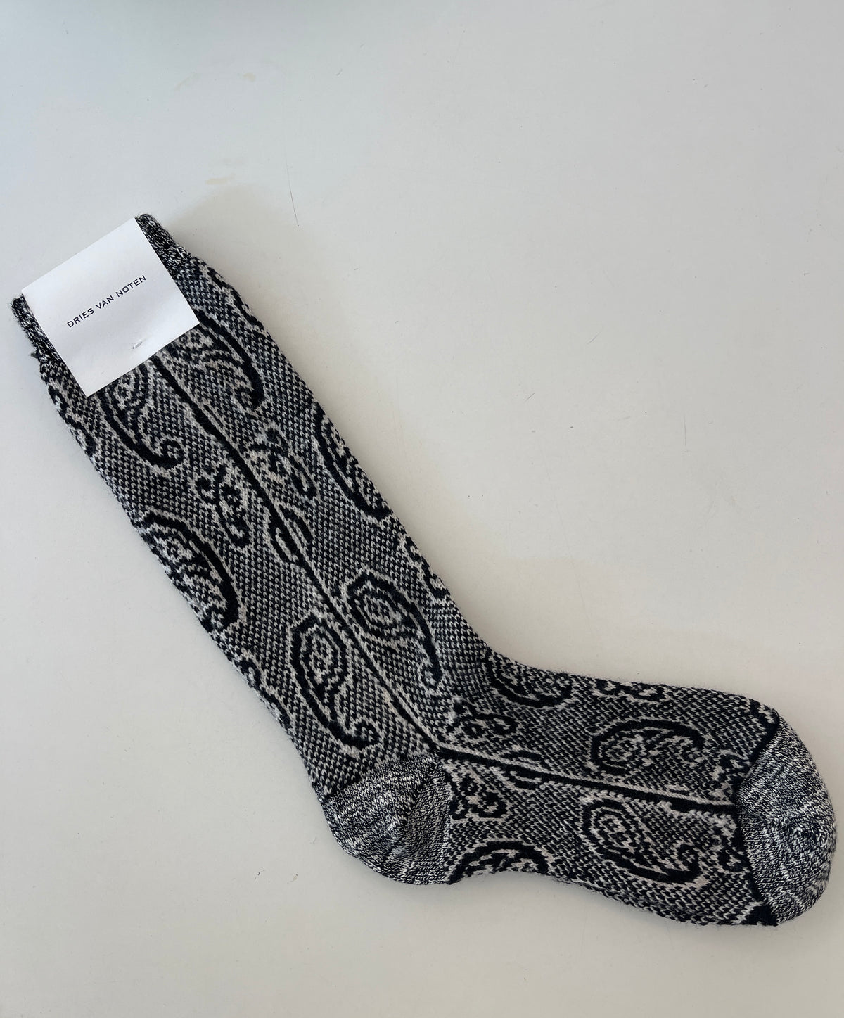 SOCK W262-001 4750 WHITE