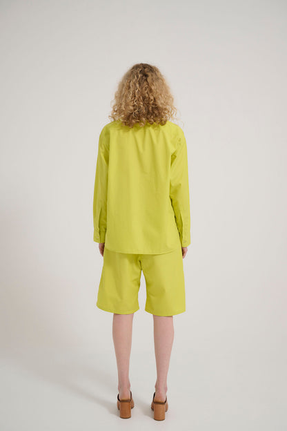 PANTS FLEXY PISTACHE COTTON