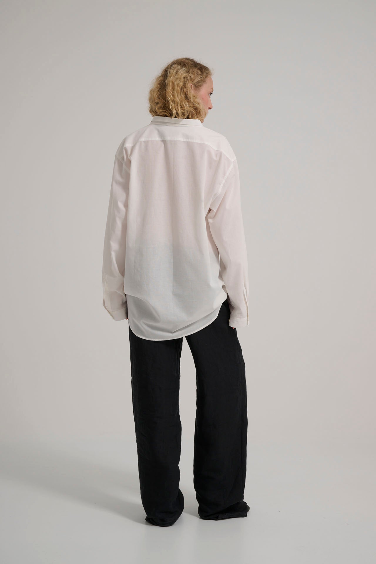 NO 5 DROPNECK OFF WHITE VOILE COTTON