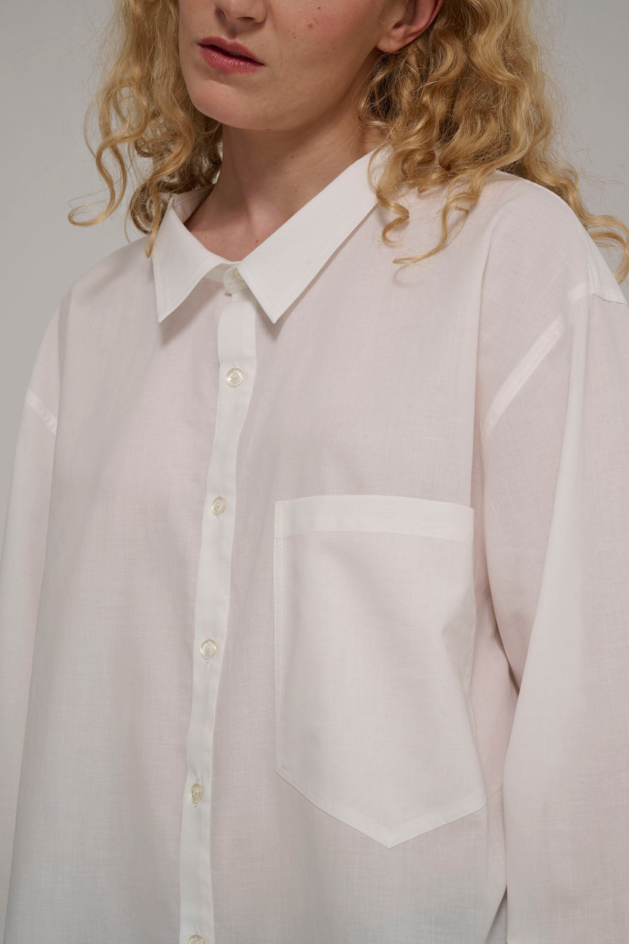 NO 5 DROPNECK OFF WHITE VOILE COTTON