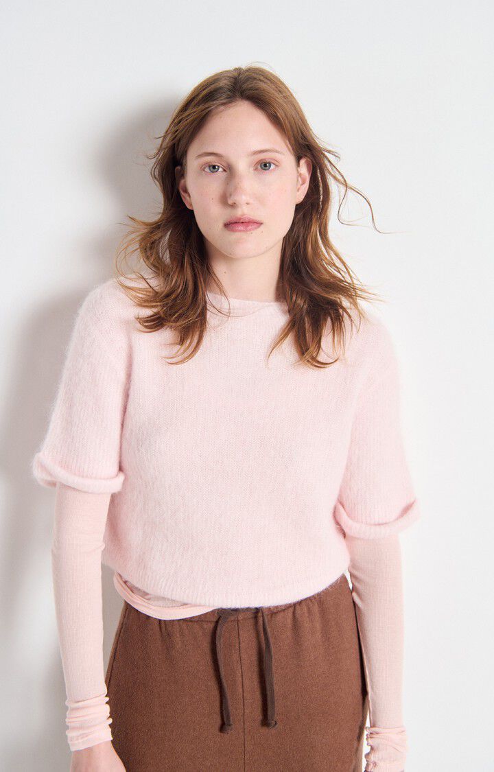 NENYBAY SWEATER BOUTON DE ROSE