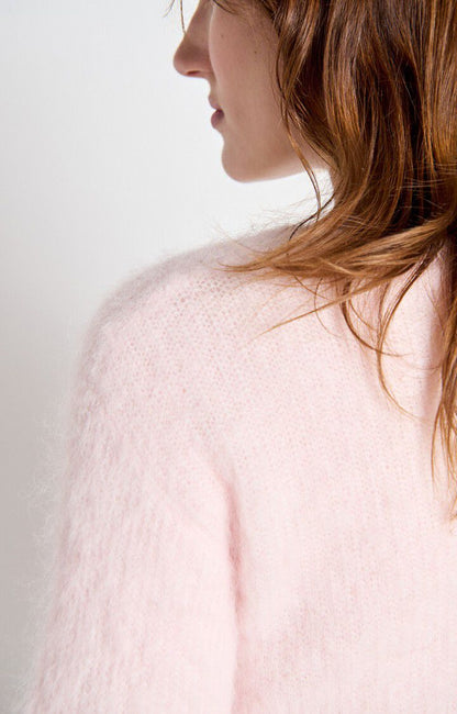 NENYBAY SWEATER BOUTON DE ROSE