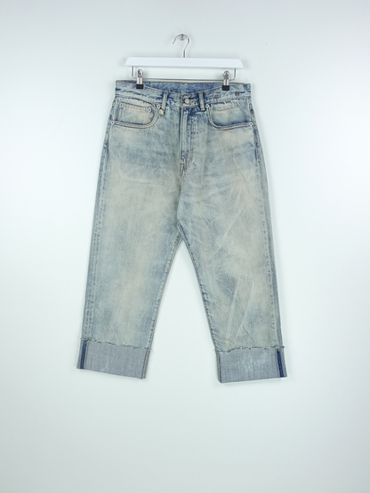 CUFFED X-BF JEAN VINTAGE ASH BLUE
