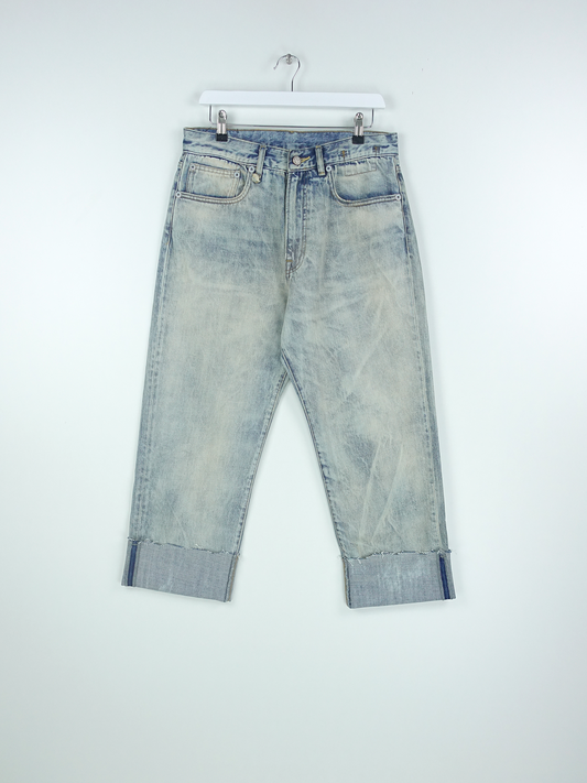 CUFFED X-BF JEAN VINTAGE ASH BLUE