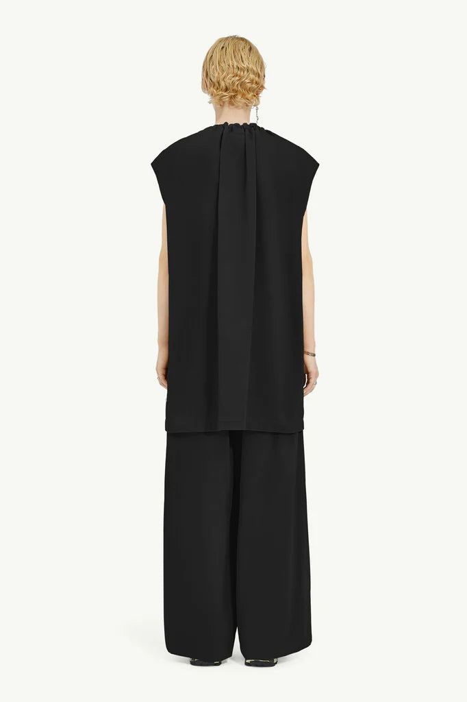 MINI DRESS BLACK 2-POCKETS