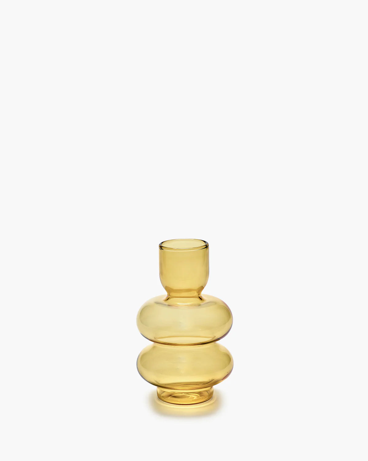 VASE BUBBLE YELLOW