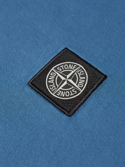T SHIRT MID BLUE V0046