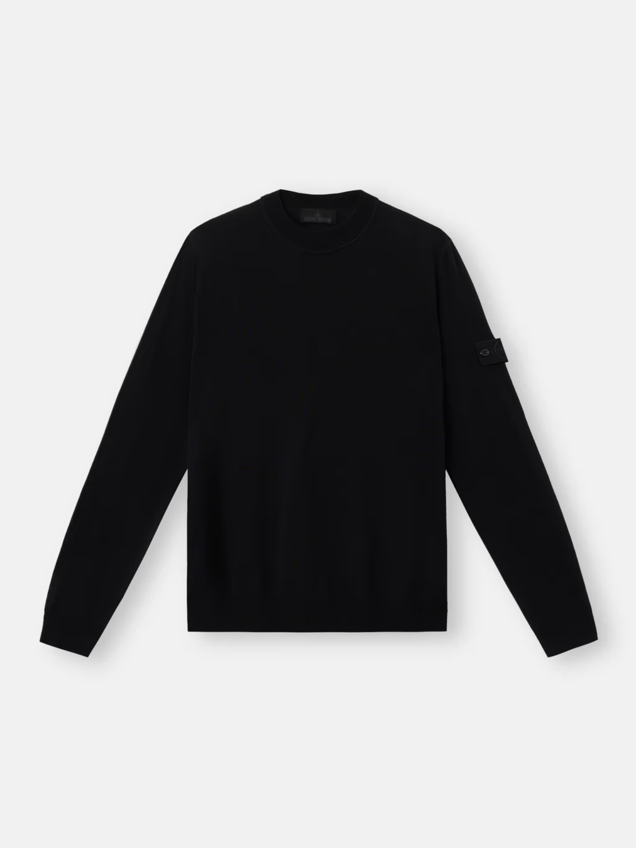 KNITTED CREW NECK BLACK