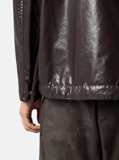SHORT PARKA CHARCOAL GREY