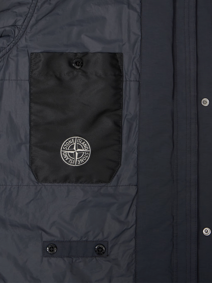 SHORT PARKA CHARCOAL GREY