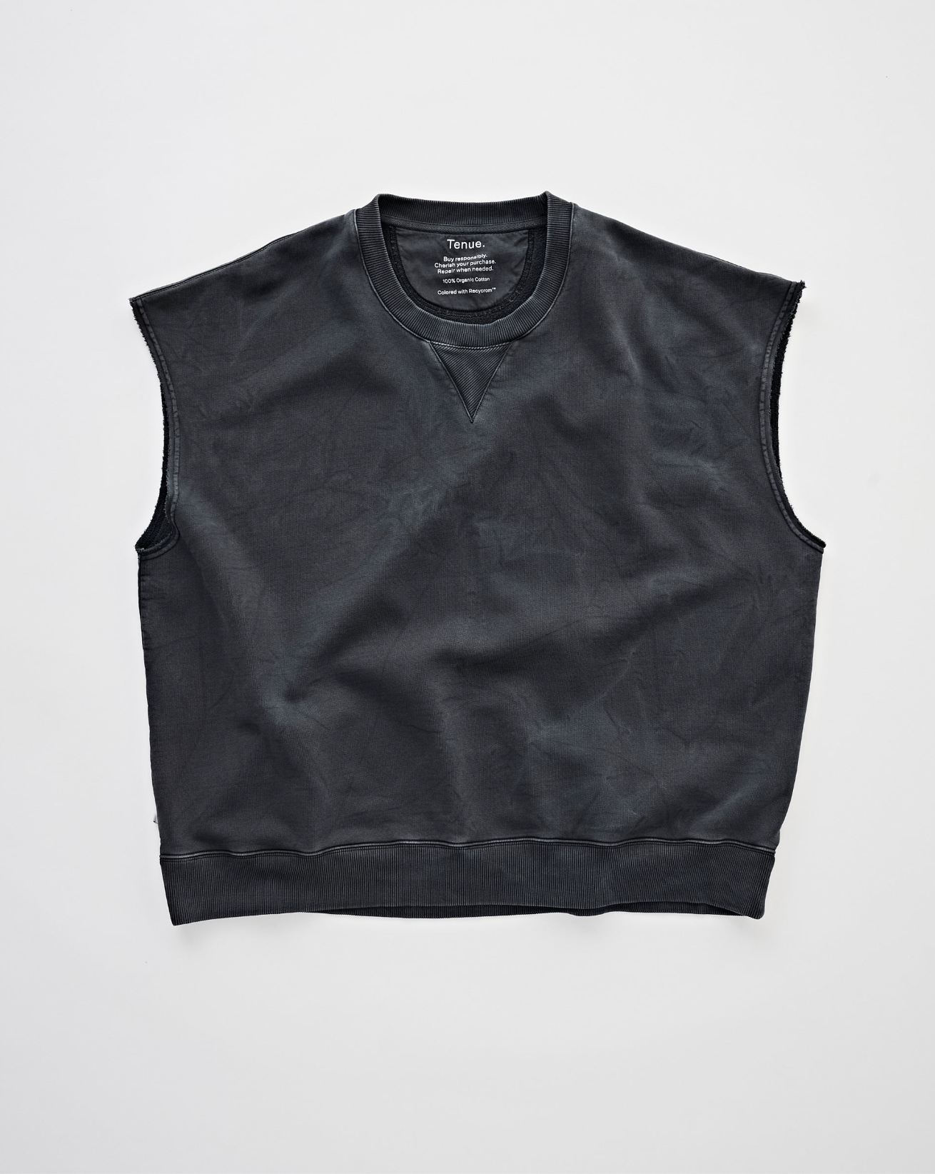 BLAKE SWEAT TRASHED BLACK TRASHED BLACK