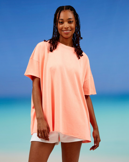 GIGI T-SHIRT NEON ORANJE