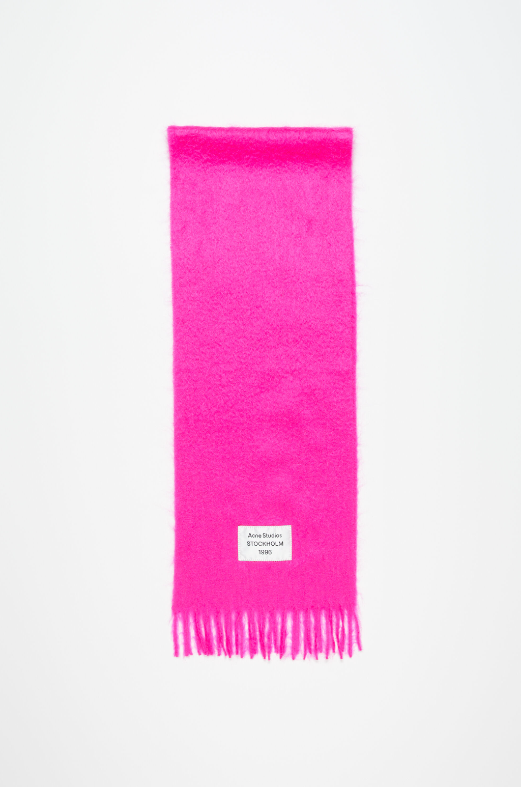 MOHAIR SCARF FUCHSIA PINK