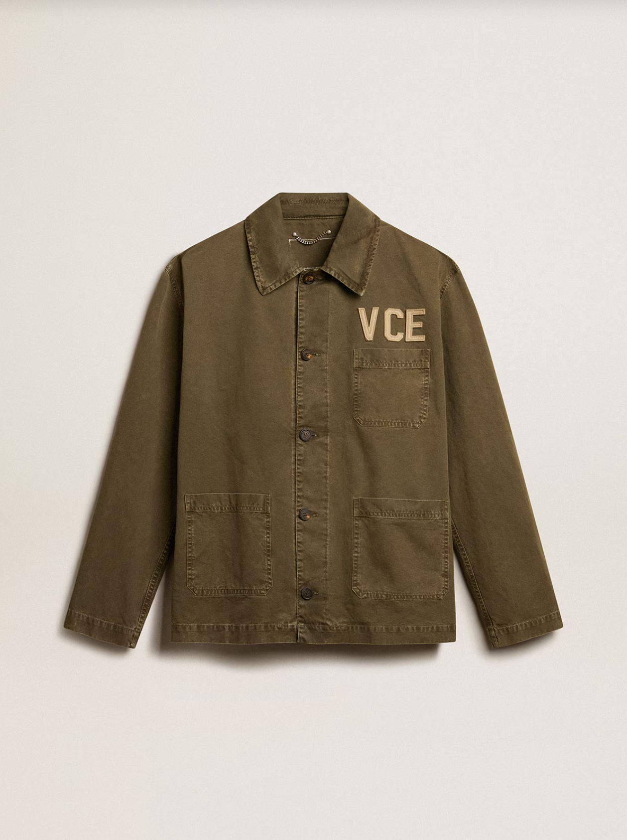 JOURNEY M'S WORK SHIRT COTTON GARMENT DYED KALAMATA