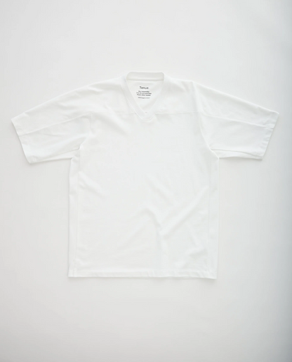 Varsity V-Neck U Optic White