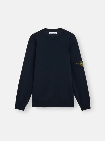 KNITTED SWEATER NAVY BLUE A0020