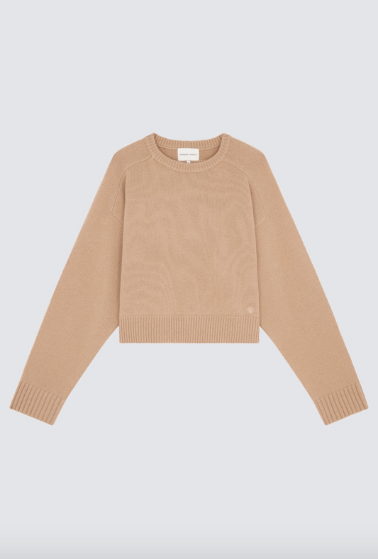 OVERSIZED SWEATER BRUZZI LATTE