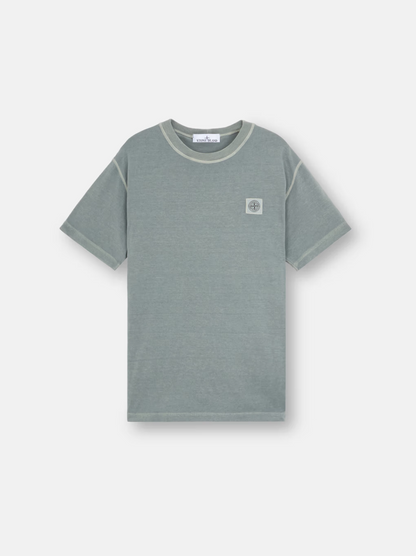 T SHIRT GREY GREEN V0166