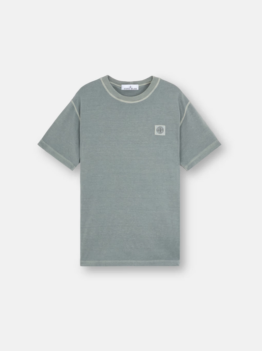 T SHIRT GREY GREEN V0166