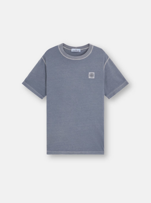 T SHIRT MID BLUE V0146