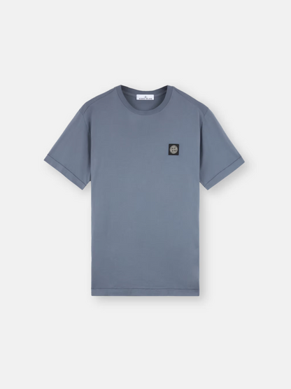 T SHIRT MID BLUE V0046