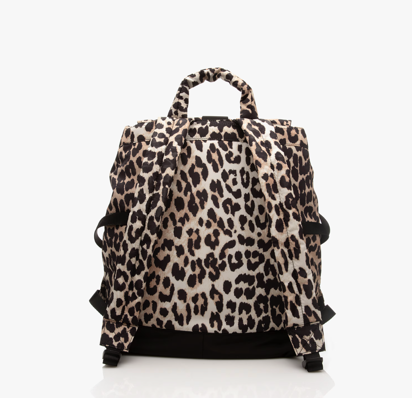 RECYCLED TECH BACKPACK PRINT LEOPARD