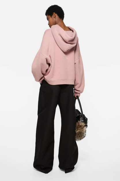 HOODED SWEATER LAVENDER PURPLE