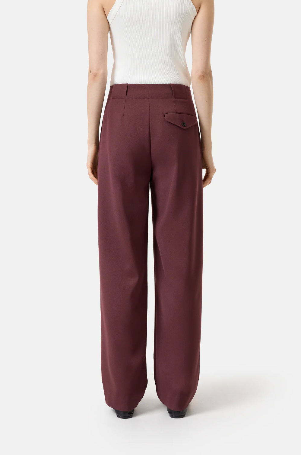 MAWSON JEANS DARK RAISIN RED