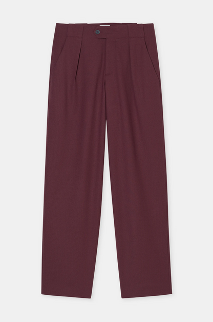 MAWSON JEANS DARK RAISIN RED