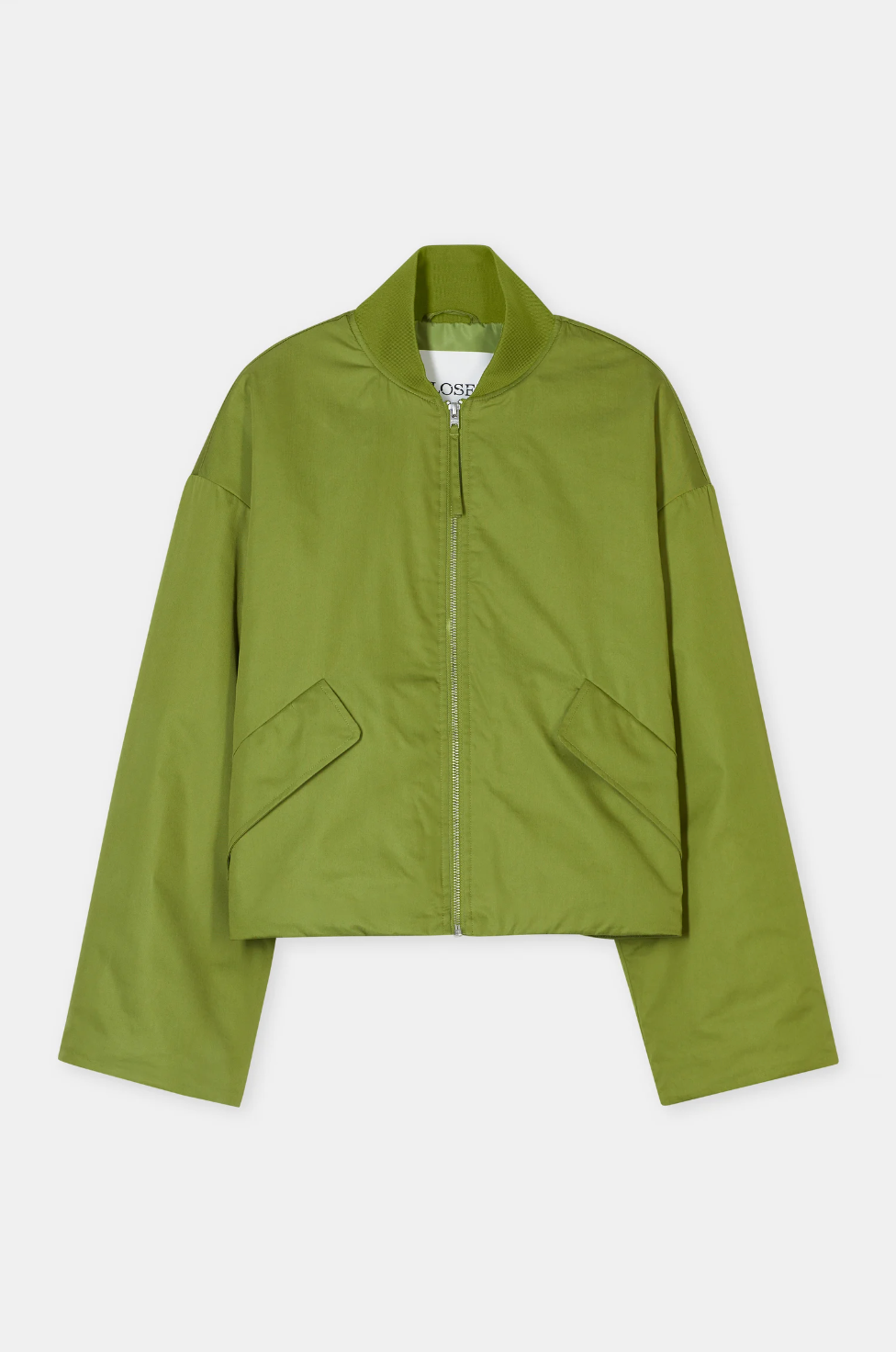 BOMBER PISTACHIO GREEN