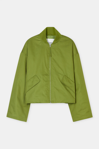 BOMBER PISTACHIO GREEN